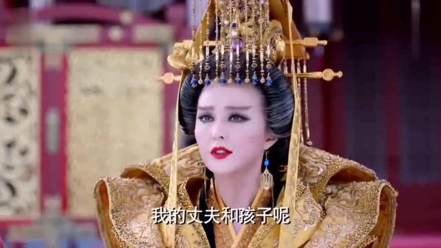 武媚娘传奇感业寺修行场景雪地跪拜全景图